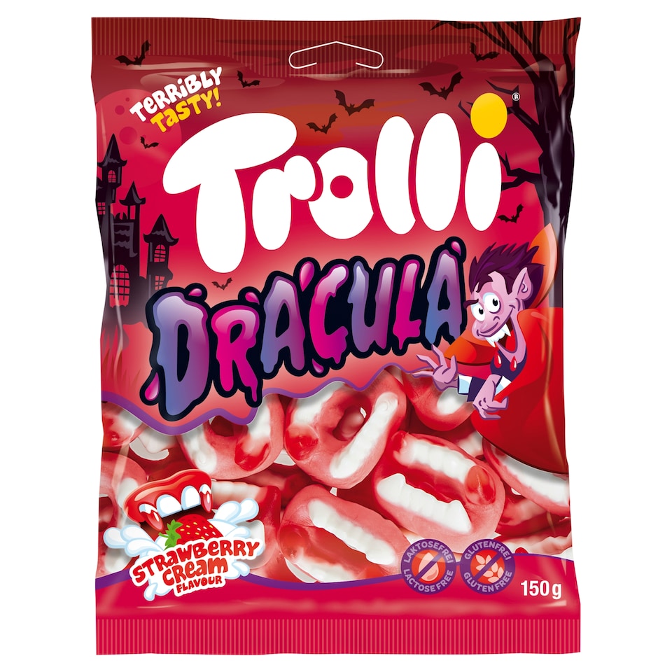 Trolli Dracula Foamed Gummy Candy 150 g