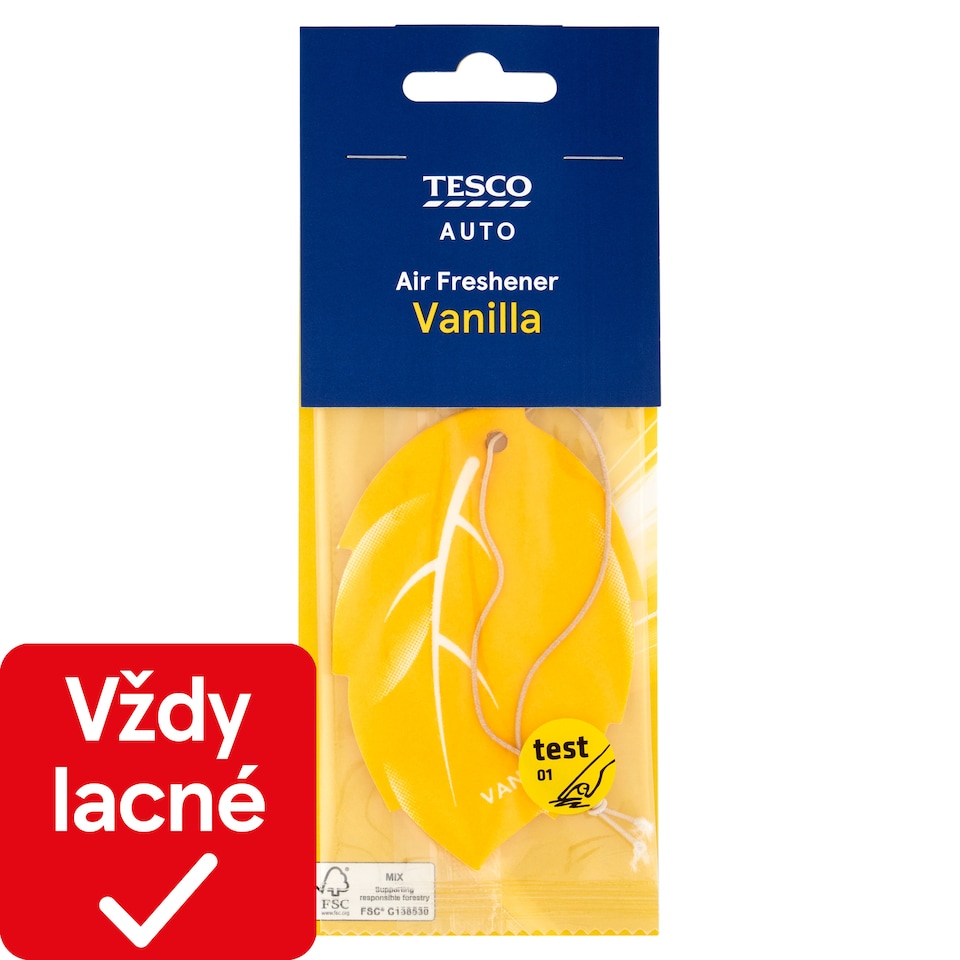 Tesco Auto Osviežovač vzduchu vanilka 1 ks