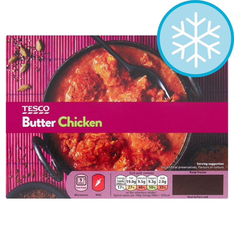 Tesco Butter Chicken 350g Tesco Groceries