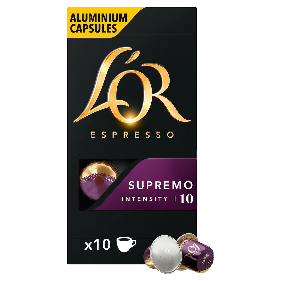image 1 of L’Or Espresso Supremo 10 Capsules 52G