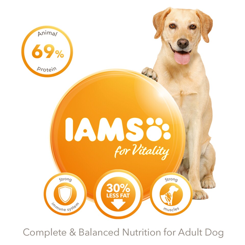 image 1 of Iams Dog Food Adult Light In Fat With Chicken 2Kg