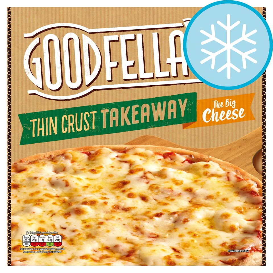 Goodfellas Thin Crust Takeaway Margherita Pizza 454G