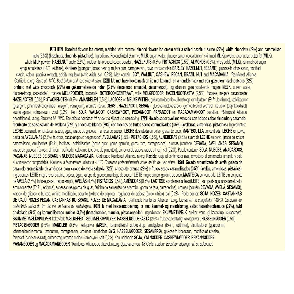 image 1 of Magnum Utopia Double Hazelnut 3 x 85ml