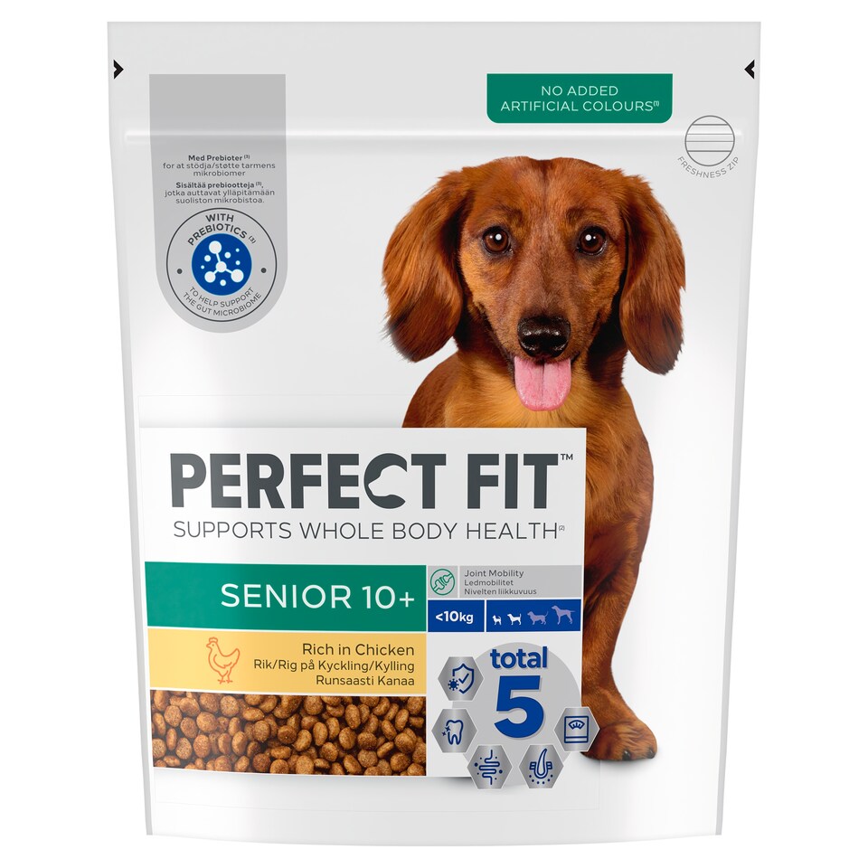 Perfect Fit Senior Joint Mobility Chicken Dog Food 825G