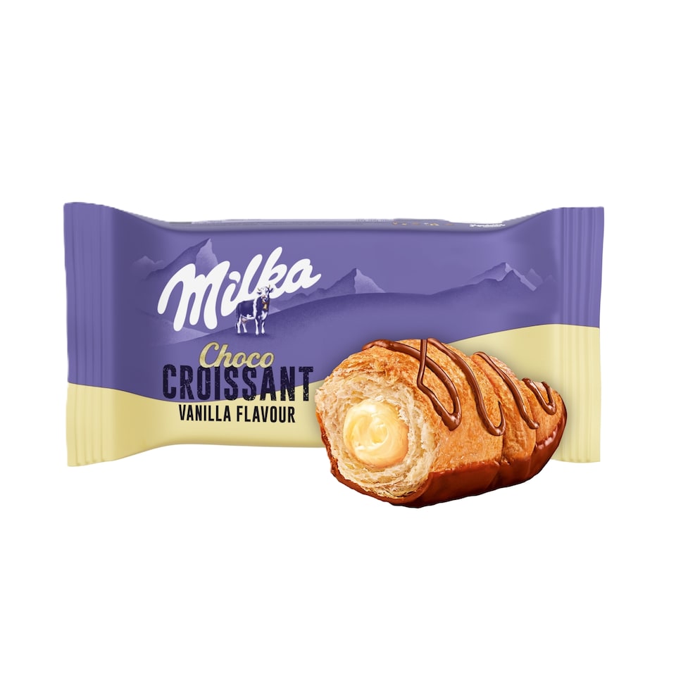 Milka Croissant s vanilkovou příchutí 50g