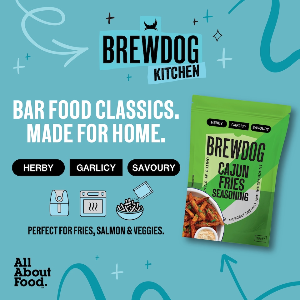 image 1 of BrewDog Cajun Fries Seasoning 25g