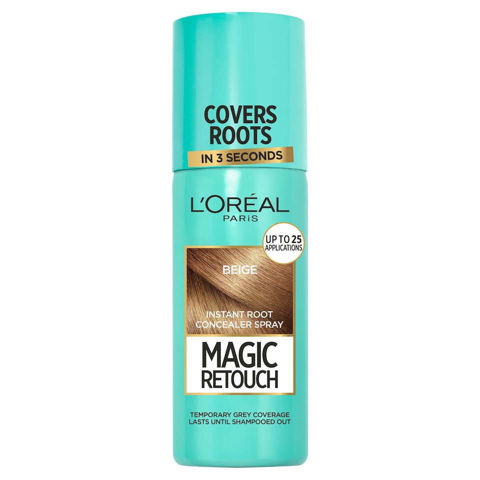 image 1 of L'Oreal Paris Magic Retouch Instant Root Concealer Spray Dark Blonde 75ml