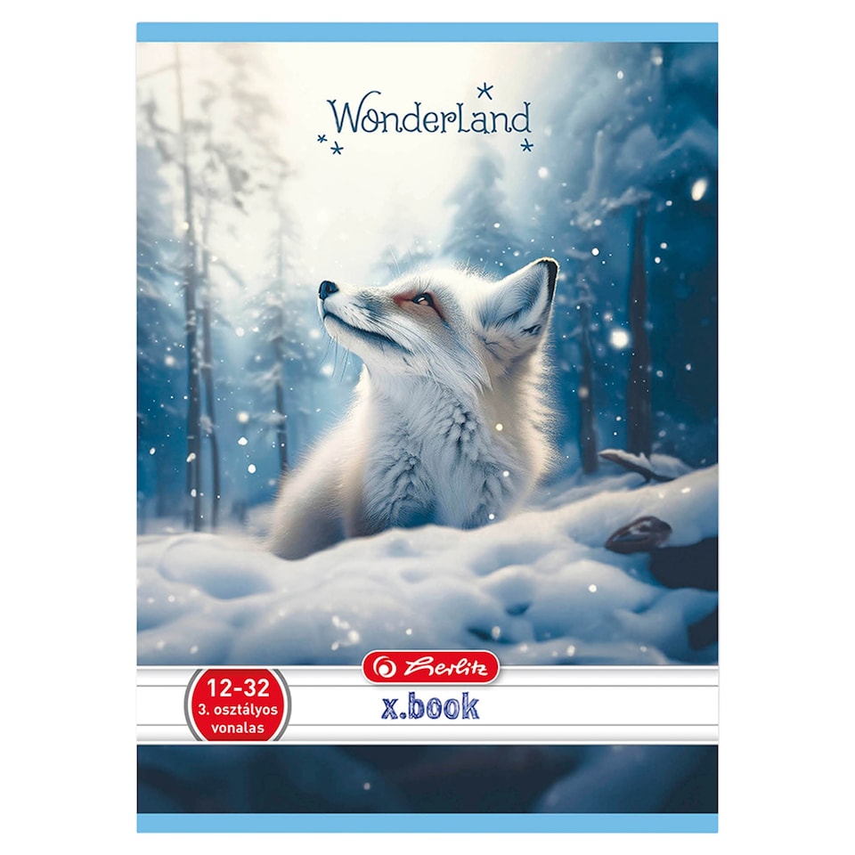 Herlitz állatos iskolai vonalas füzet 3. osztályos A5