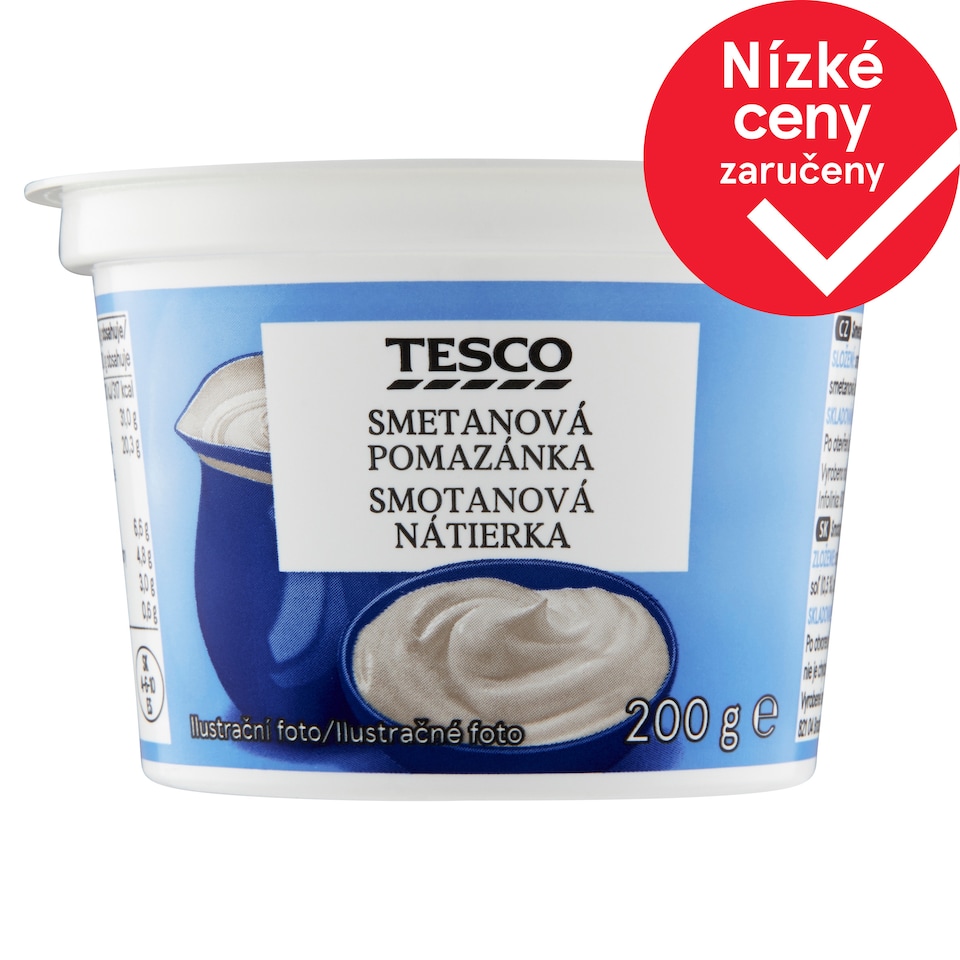 Tesco Smetanová pomazánka 200g