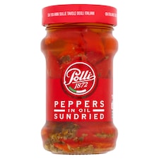 Polli Peppers In Oil Sundried 185g
