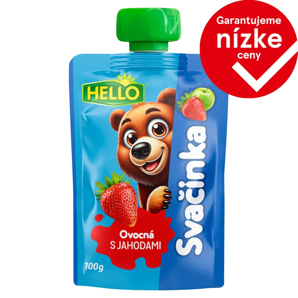 Hello Fruit Snack with Strawberry 100 g