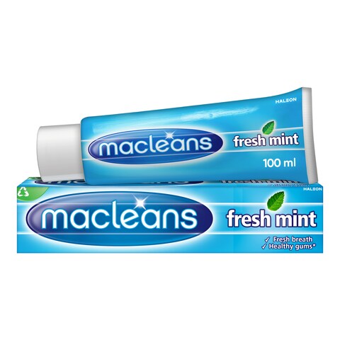 Macleans Fresh Mint Toothpaste 100ml - Tesco Groceries