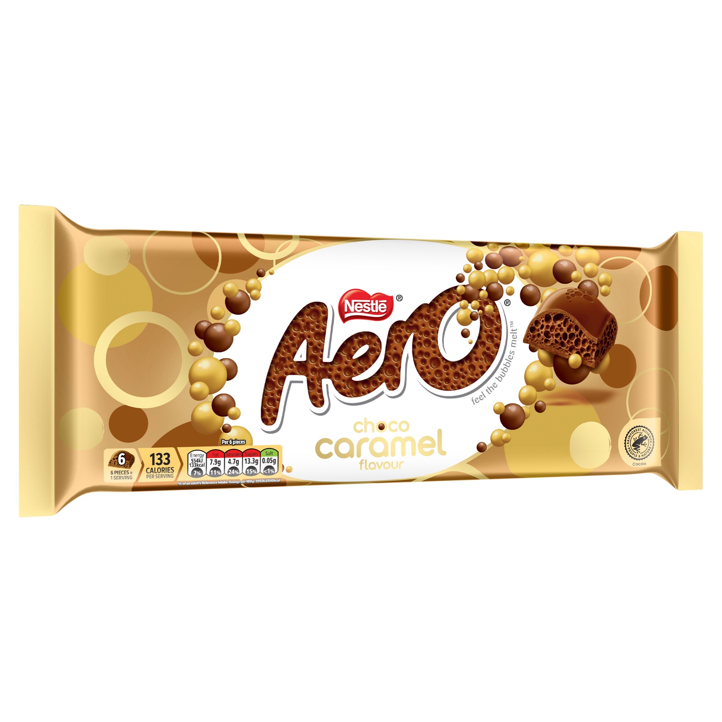 Aero Caramel Chocolate Giant Gifting Bar 295g - Tesco Groceries Aero Caramel Chocolate Giant Gifting Bar 295g - Tesco Groceries