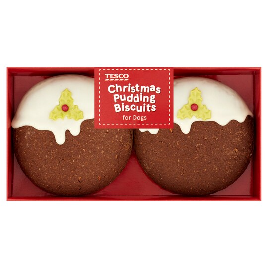 Tesco Christmas Pudding Biscuits For Dogs