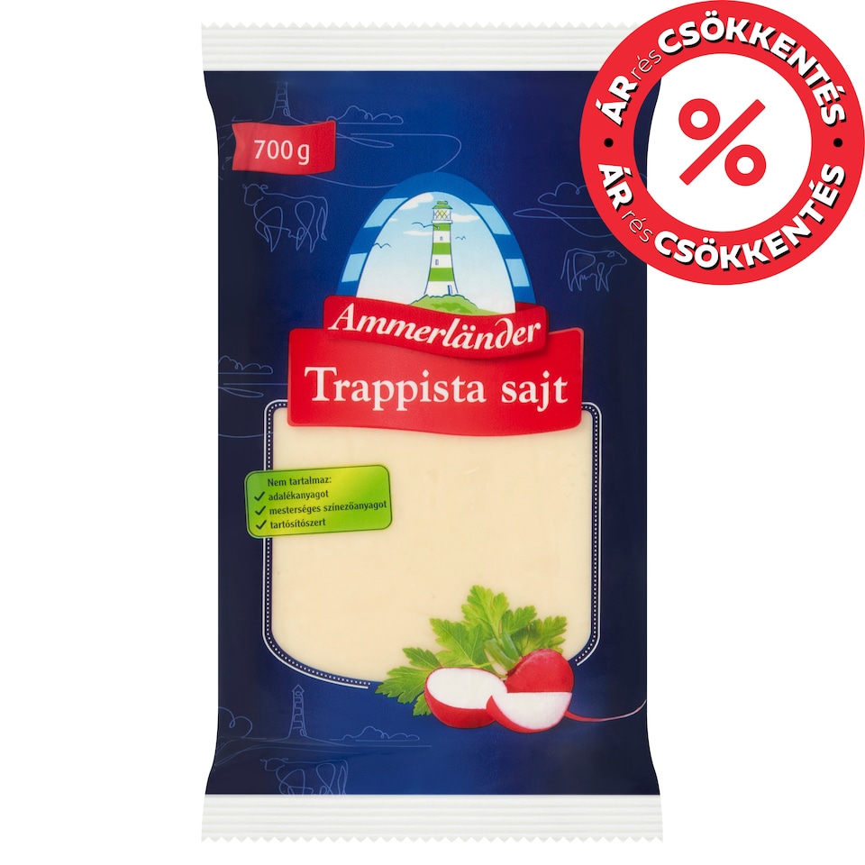 Ammerländer trappista sajt 700 g  1. kép