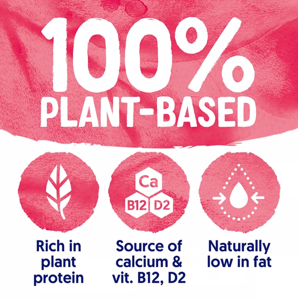 image 1 of Alpro Cherry Dairy Free Soya Yoghurt Alternative 500g