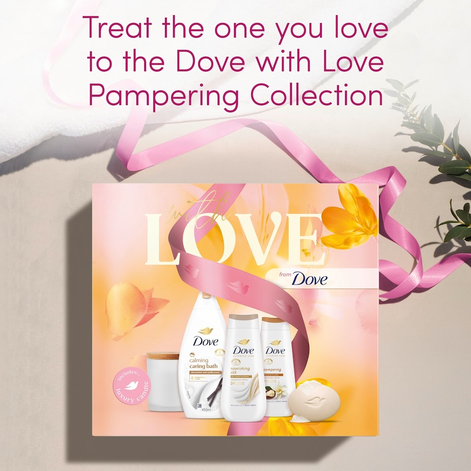 image 1 of Dove With Love Pampering Body Wash Complete Collection