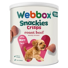 Webbox Snackies Dog Beef Crisps 35g