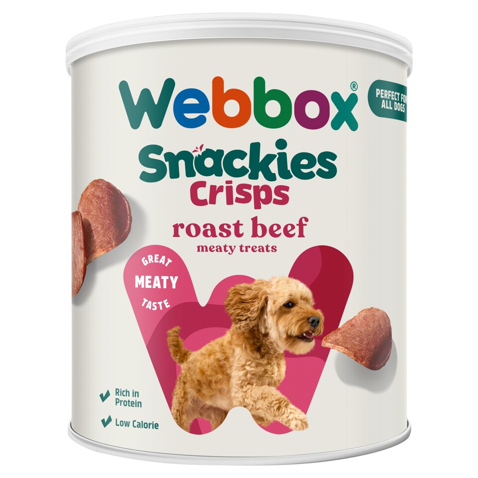Webbox Snackies Dog Beef Crisps 35g