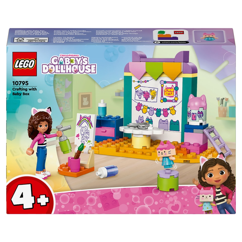 LEGO Gabi babaháza 10795 Barkácsolás Pici Dobozzal  1. kép