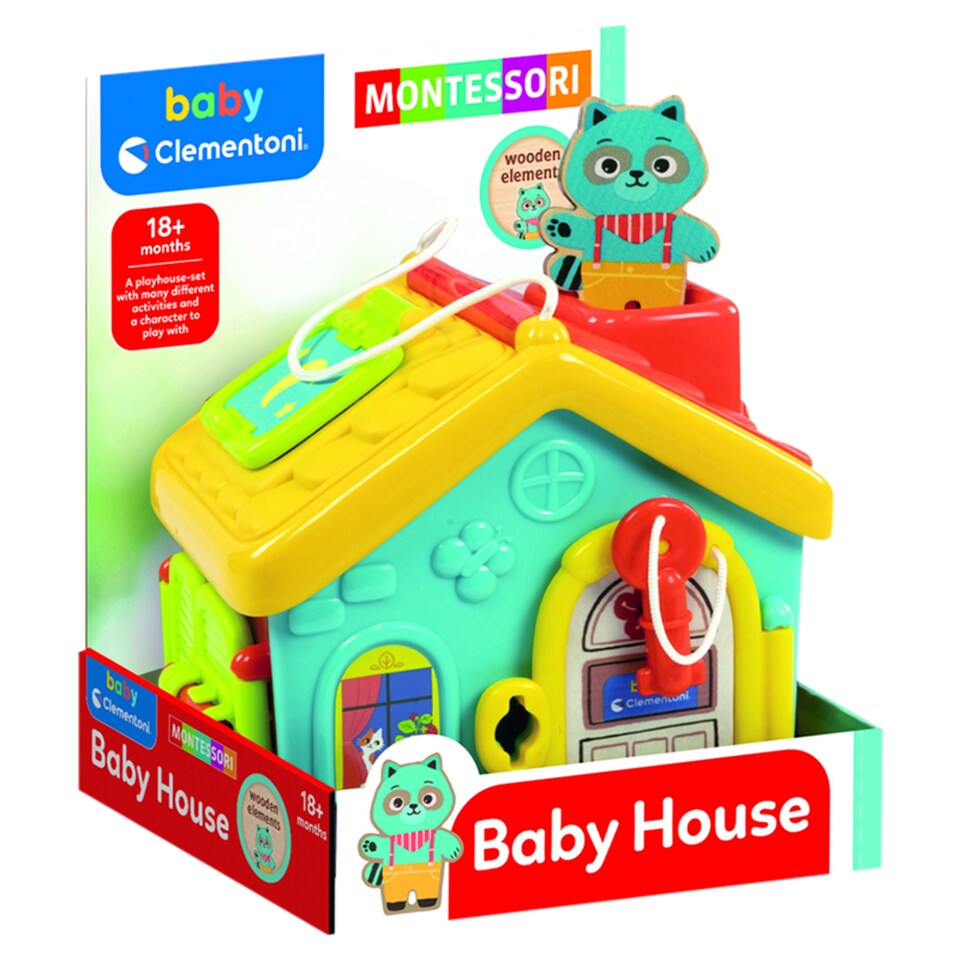 Clementoni Baby Montessori babaház