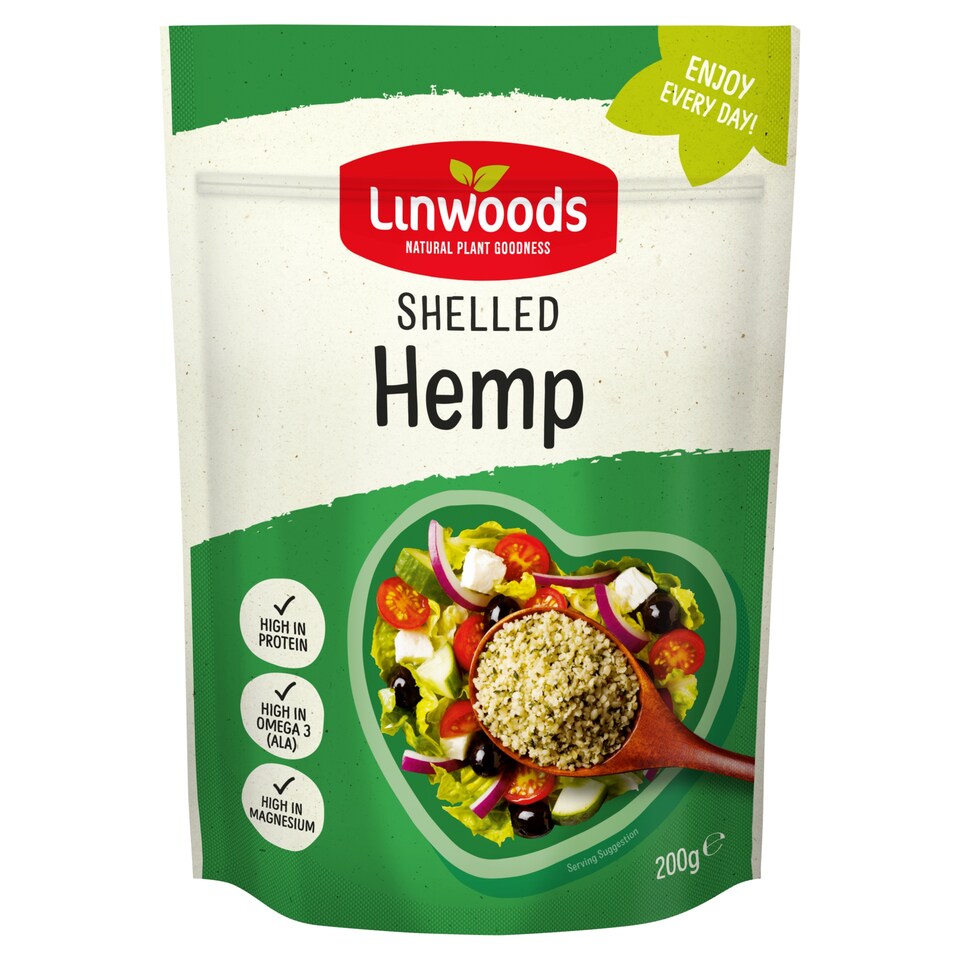 image 1 of Linwoods Shelled Organic Hemp 225G