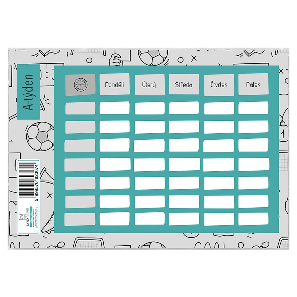 image 1 of Timetable A5 Design Mix