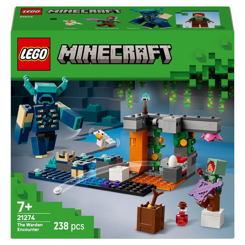 Obrázek 1 pro produkt LEGO Minecraft 21274 Setkání se Strážcem