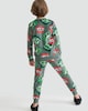 image 5 of Minecraft Minky Fleece Creeper and TNT Print Pyjamas in Green