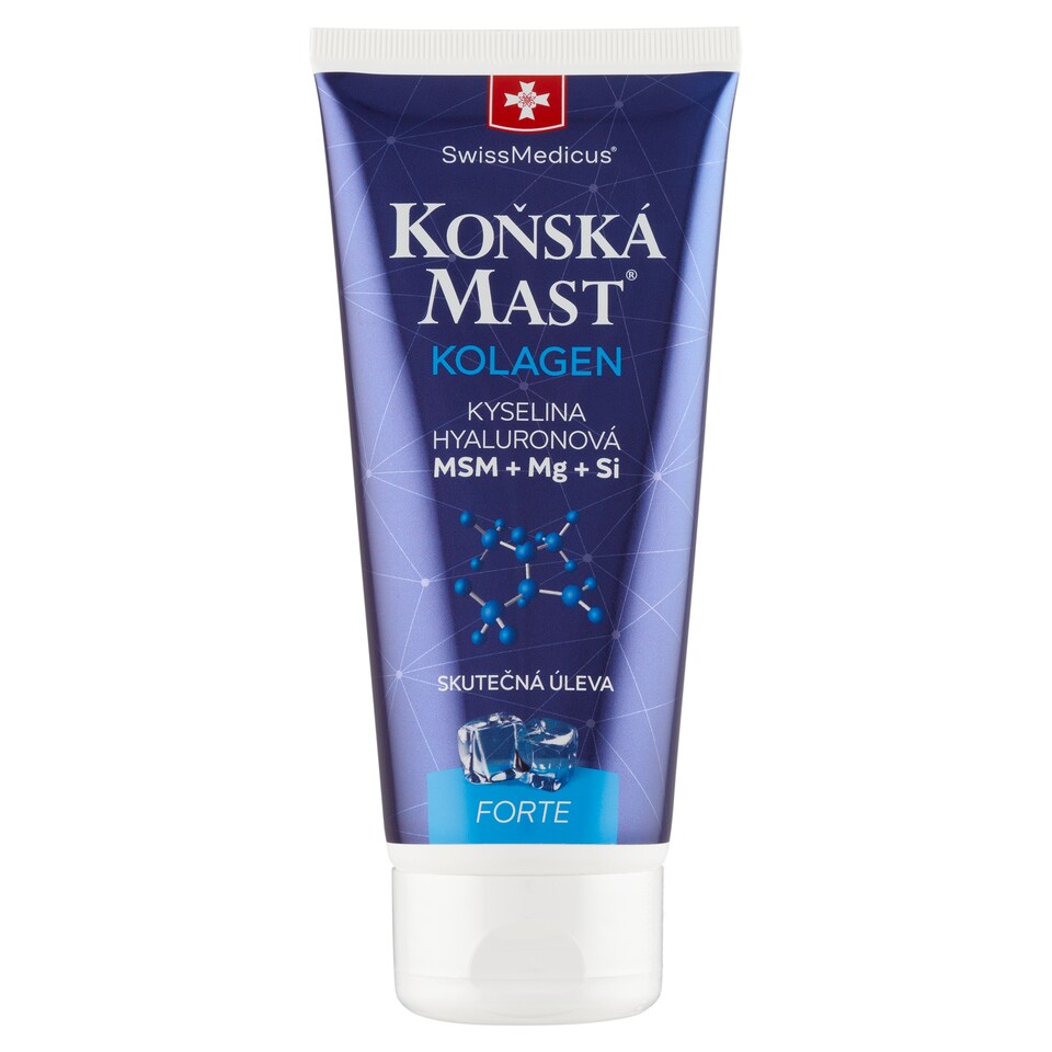 obrázok 1 z SwissMedicus Koňská mast S morským kolagénom forte hrejivá 200 ml