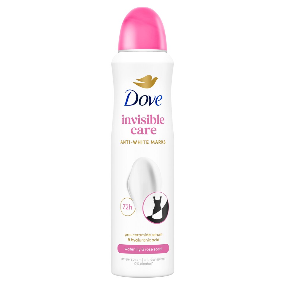 Dove Invisible Care Water Lily & Rose Scent Anti-Perspirant 150 ml