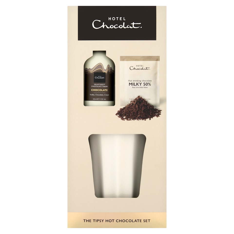 HOTEL Chocolat MILKY HOT CHOCOLATE AND CHOCOLATE CREAM WITH A POD CUP 5cl