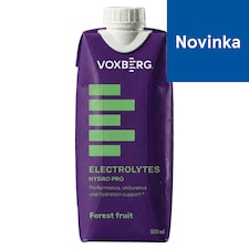 Voxberg Hydro Pro Electrolytes Non-Alcoholic Drink with Forest Fruit Flavour 500 ml