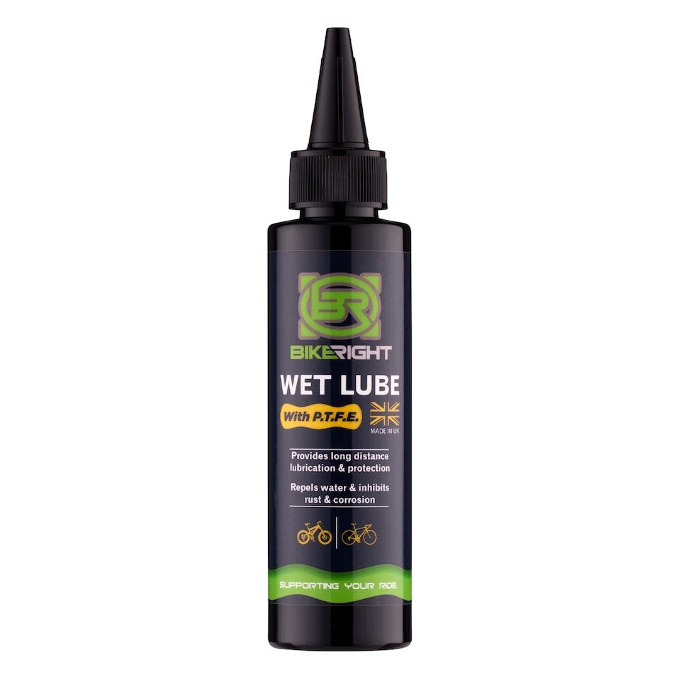 image 1 of Bikeright Wet Lube With PTFE 125ml