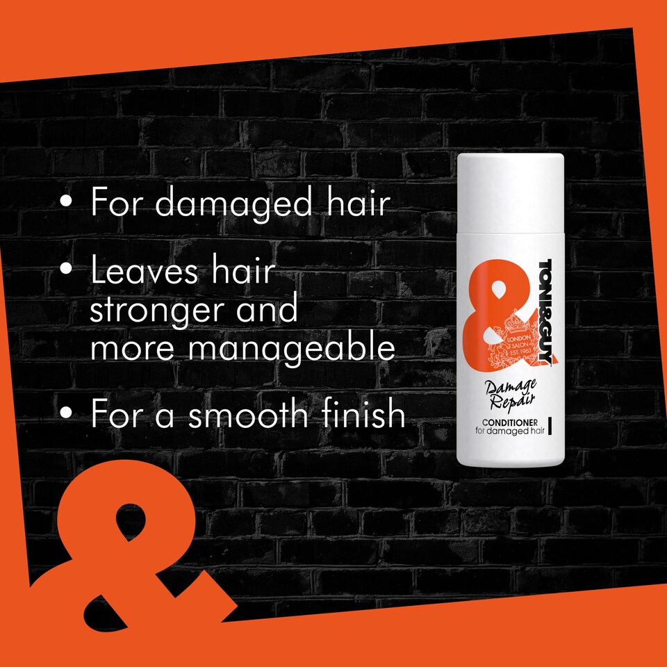 image 1 of Toni & Guy Cleanse Damaged Hair Conditioner 250Ml