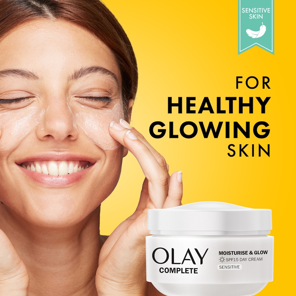 image 1 of Olay Complete Day Cream Moisturiser Sensitive SPF 15 50ml