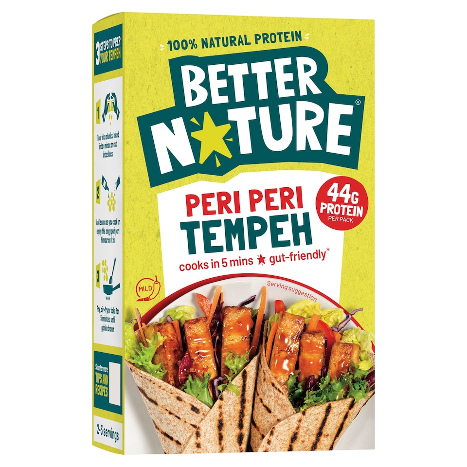 image 1 of Better Nature Peri Peri Tempeh 220g