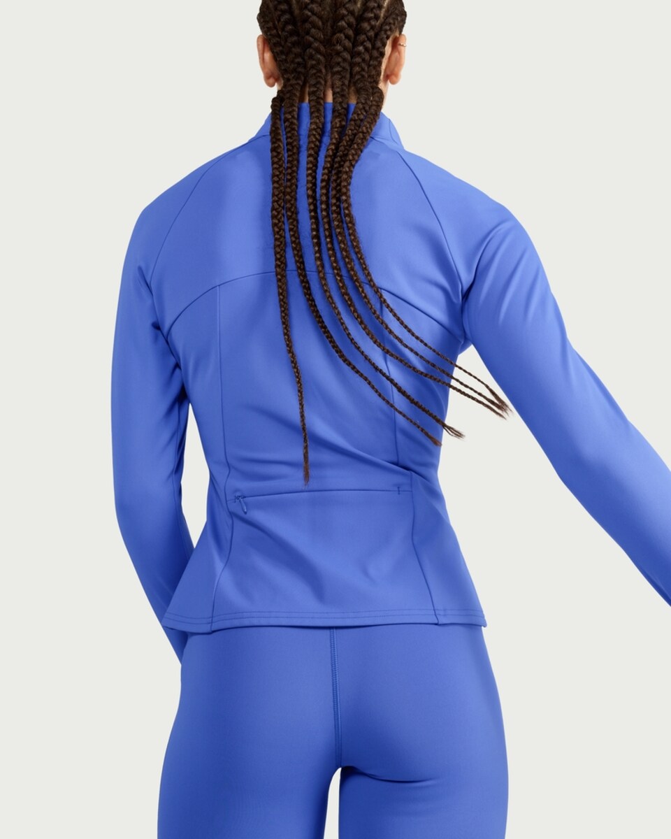 image 1 of F&F Active EVERYHOUR Zip Up Jacket in Blue