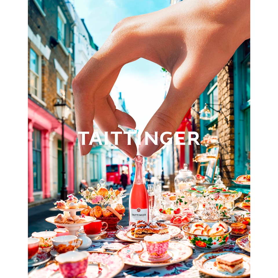 image 1 of Taittinger Prestige Rose Champagne 75Cl