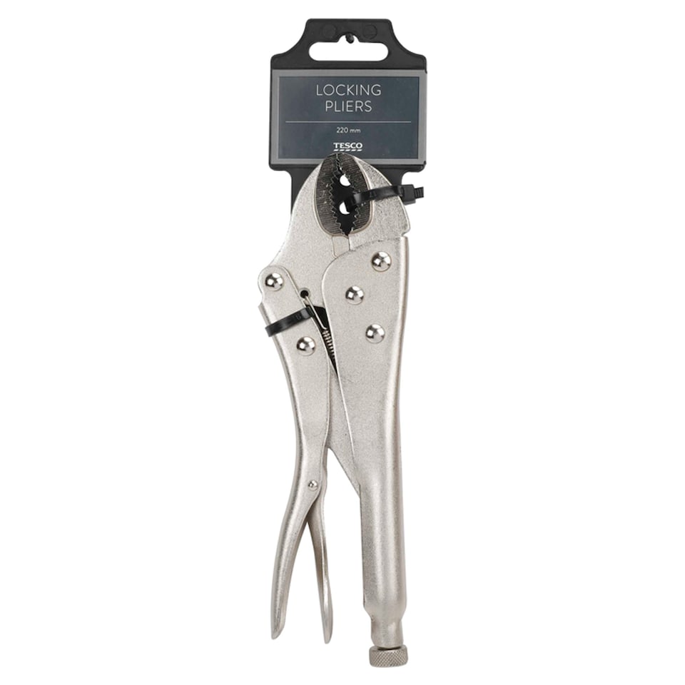 Tesco 220Mm Locking Pliers.