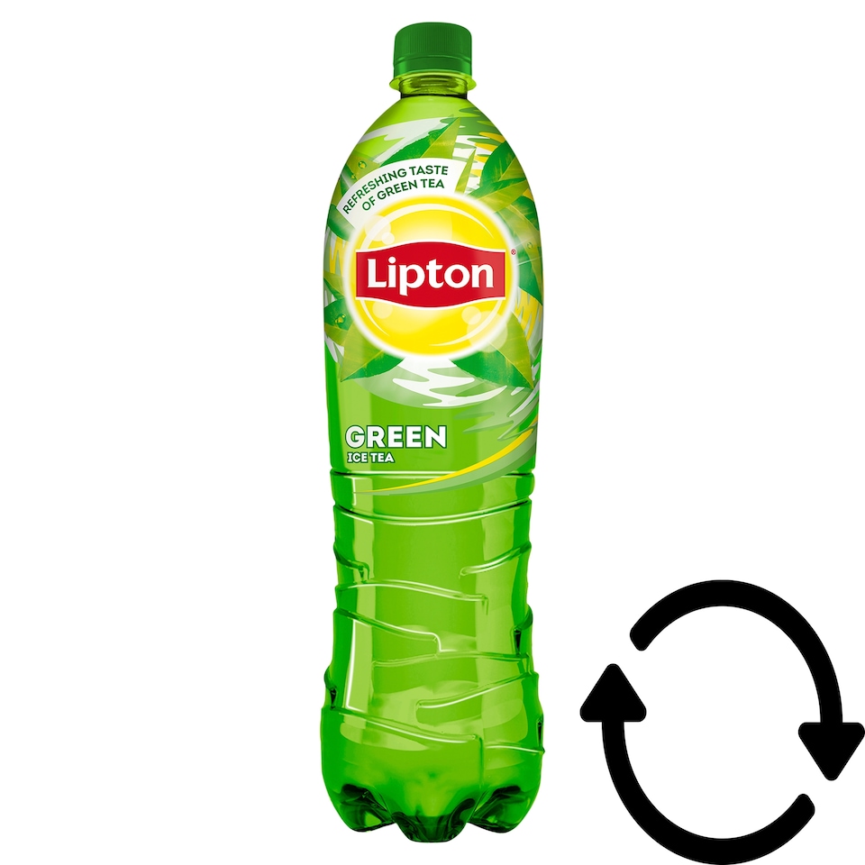 Lipton Ice Tea alacsony cukortartalmú szénsavmentes üdítőital zöldtea-kivonattal 1,5 l
