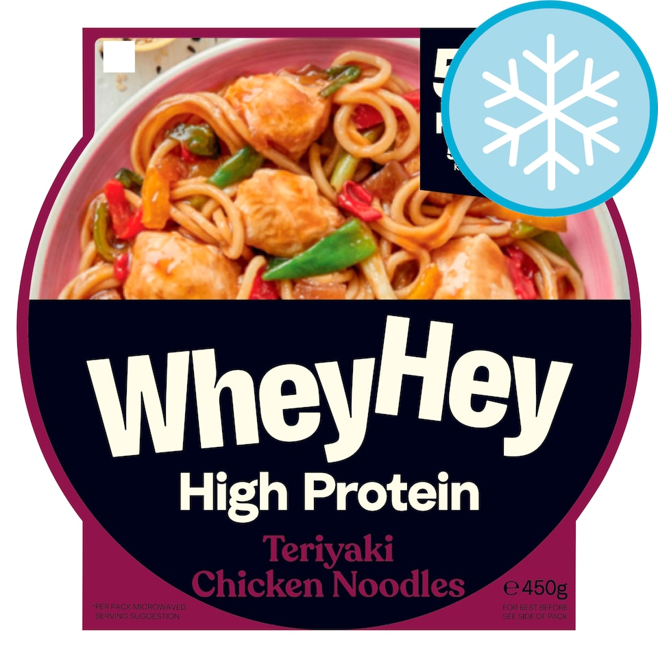 Wheyhey Teriyaki Chicken Noodles 450g