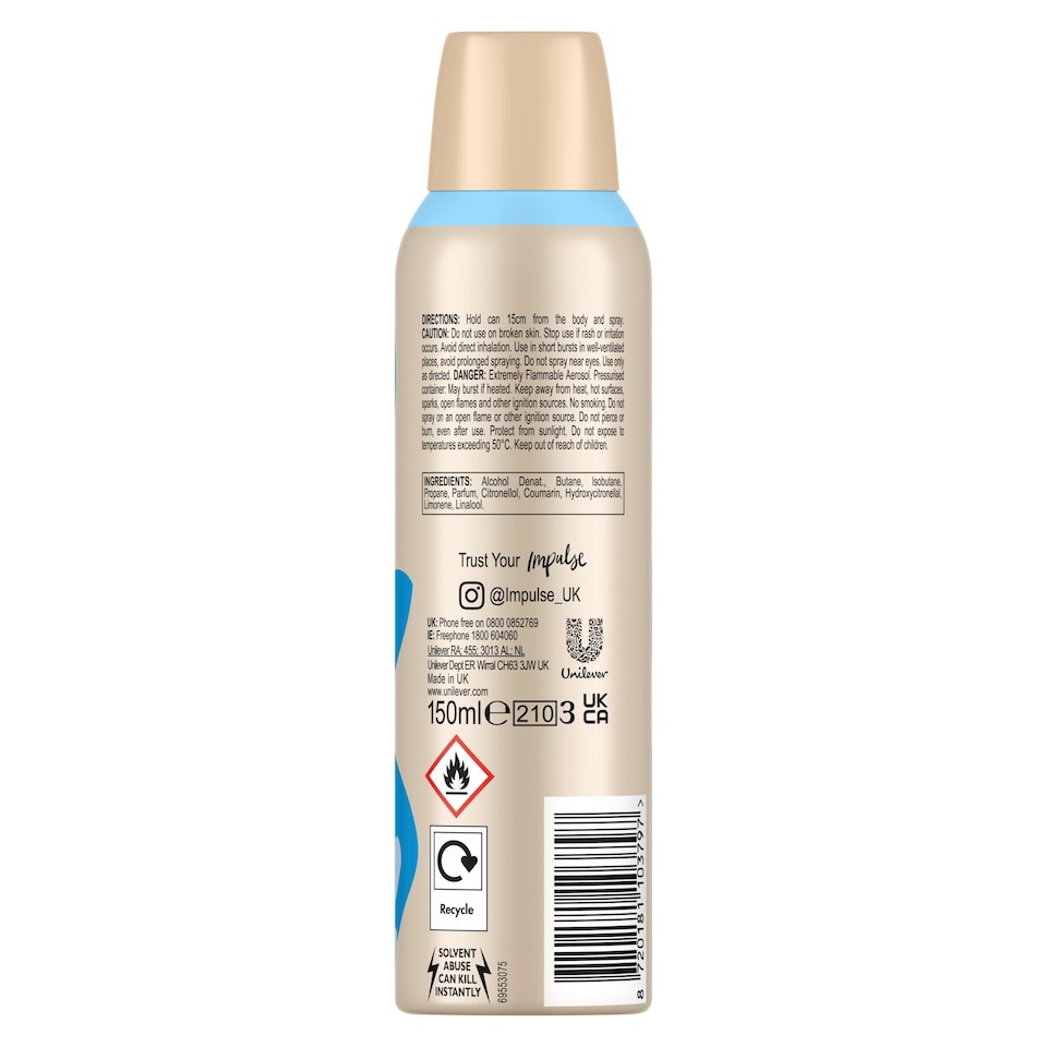 image 1 of Impulse Tease Body Fragrance 150Ml