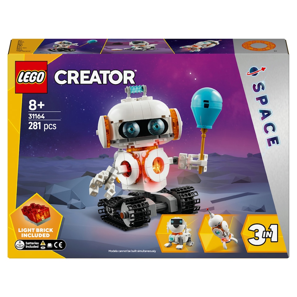 LEGO Creator 3 v 1 31164 Űrrobot  1. kép