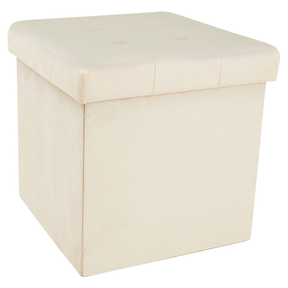 obrázok 1 z F&F Home Cream taburetka 38 x 38 x 38 cm