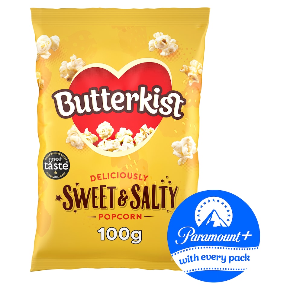 Butterkist Sweet & Salted Popcorn 100G