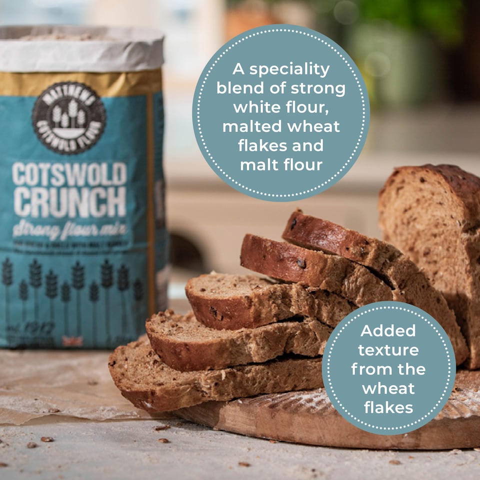 image 1 of Matthews Cotswold Crunch Strong Flour Mix 1.5kg