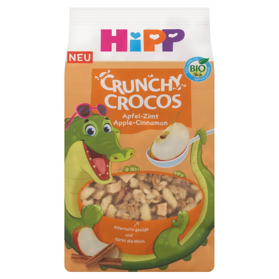 obrázok 1 z HiPP Bio chrumkavé kroko müsli jablko škorica 300 g