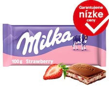 Milka čokoláda Jahodová mliečna 100 g
