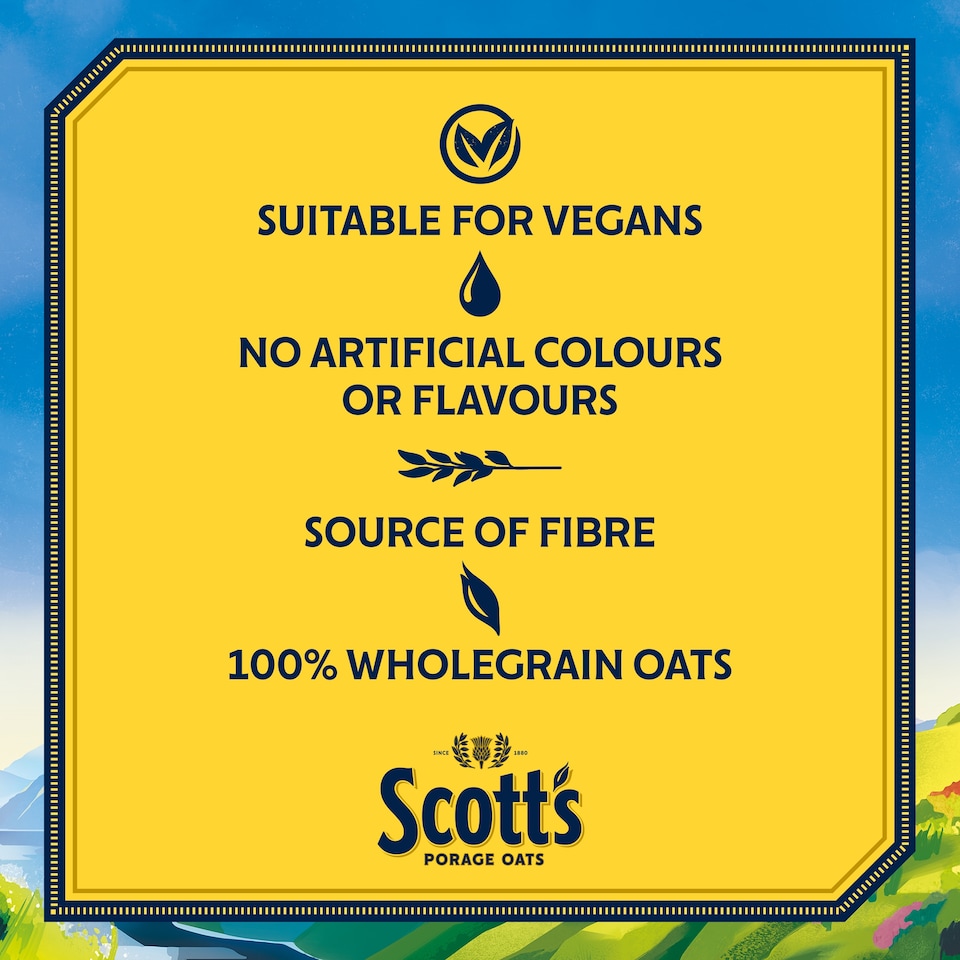 image 1 of Scott's Porage Old Fashioned Porridge Oats 1kg